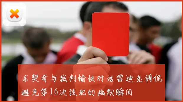 东契奇与裁判愉快对话雷迪克调侃避免第16次技犯的幽默瞬间